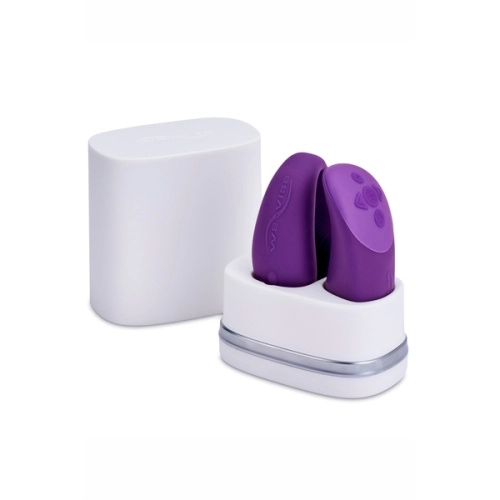 We-Vibe Chorus - вибратор для пар с сенсорным пультом и управлением через телефон фиолетовый